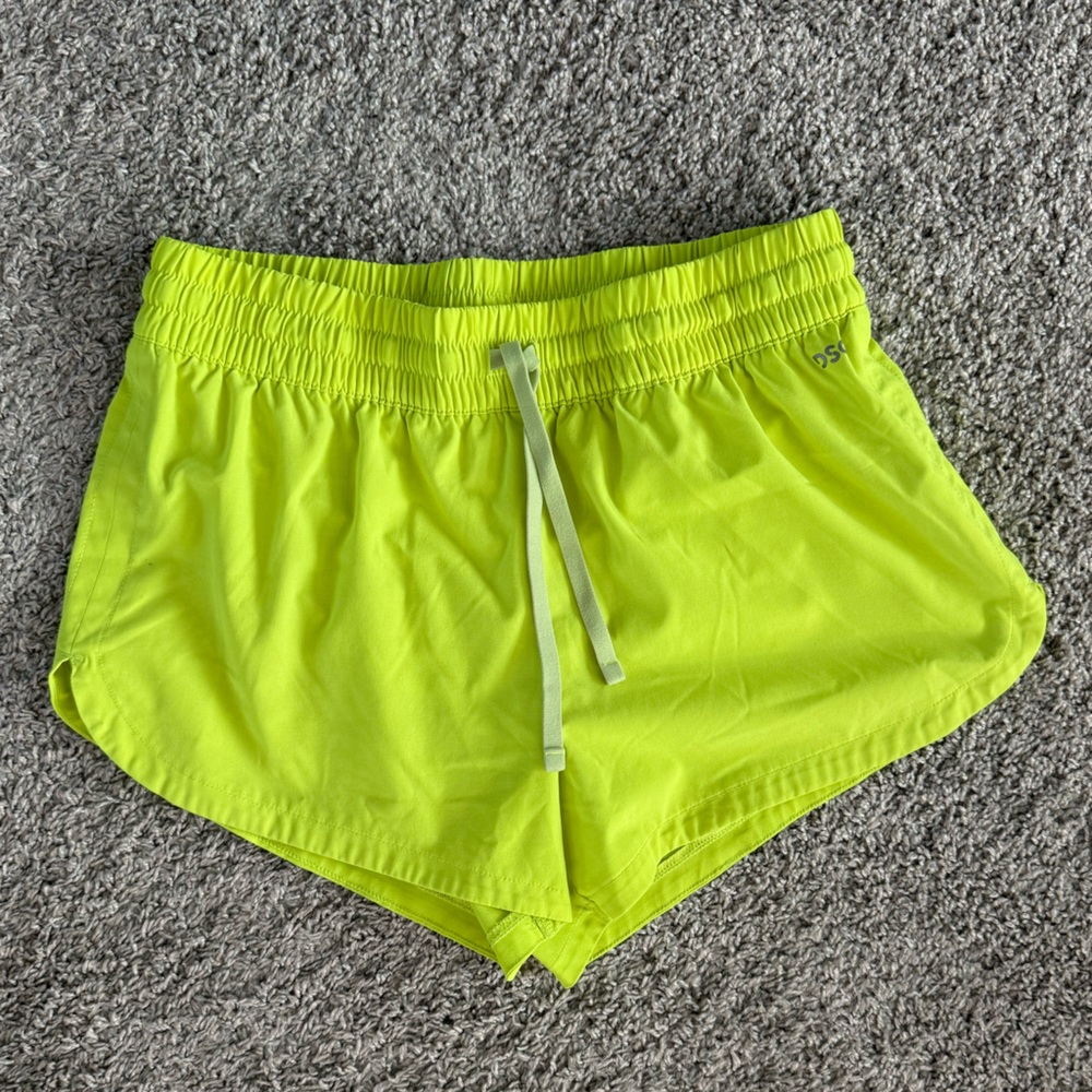 DSG Women's Bright Lime Athletic Shorts Size Small